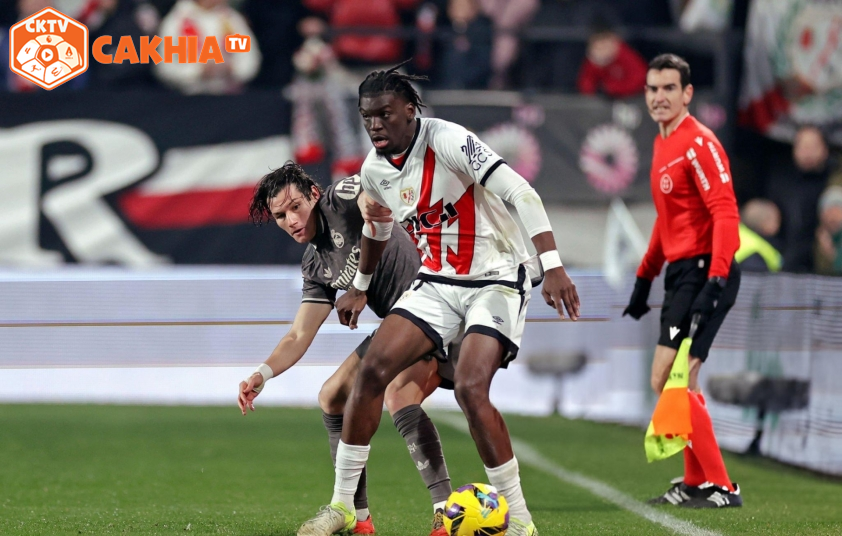 Vallecano nhập cuộc tốt (Ảnh: Getty).
